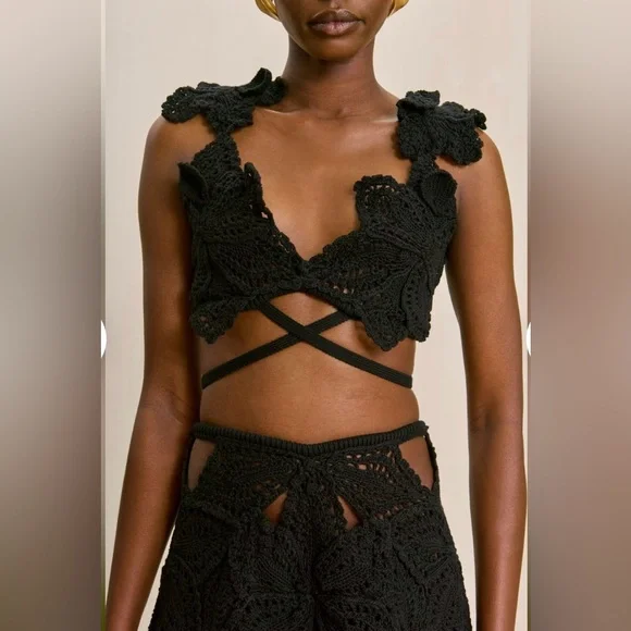 Cult Gaia Black Mini Skirt - Picture 2 of 3